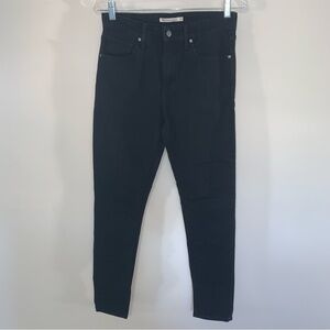 Levi's Black High Rise Skinny Jeans 29